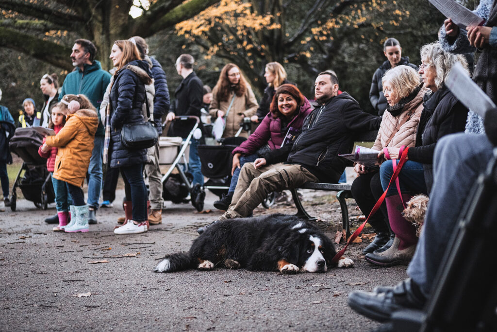 Carols in the Park. Photo: Christopher James Hall