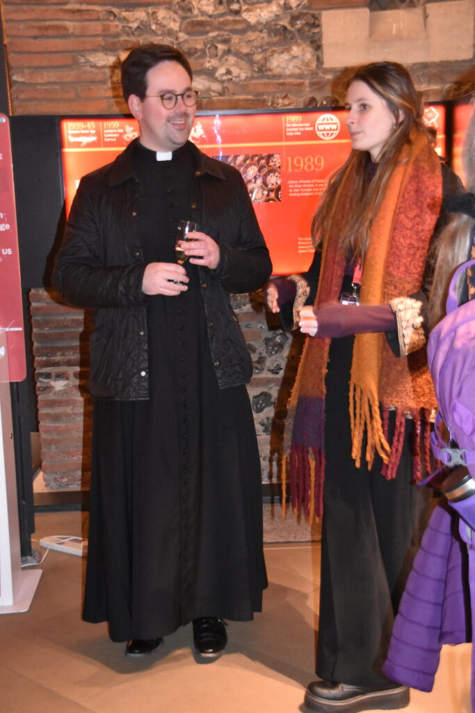 The launch of St Albans Cathedral: An Illustrated Timeline. Photo: Julia Low