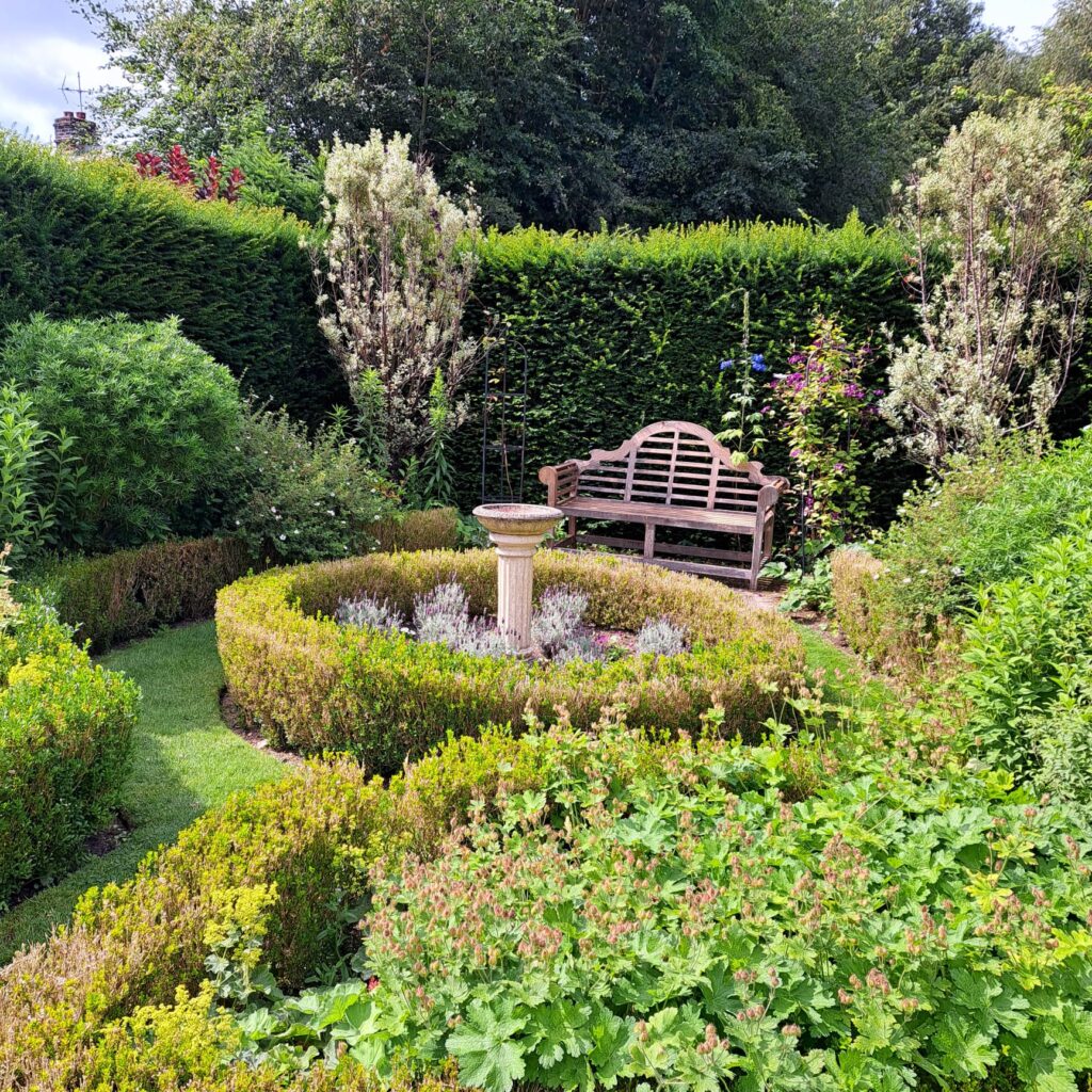 The Bishop of St Albans' garden.