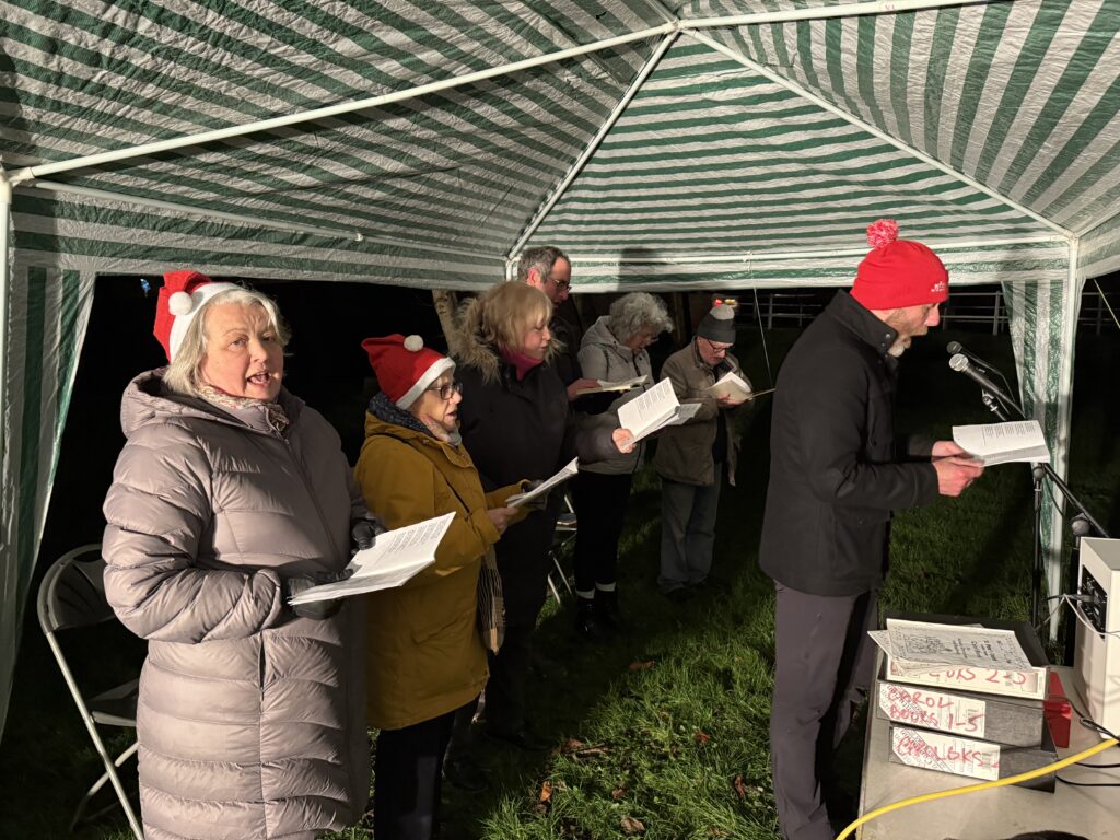 Carols on the Green in London Colney. Photo: John Andrews