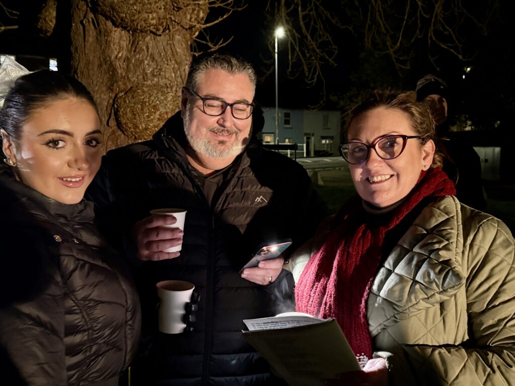 Carols on the Green in London Colney. Photo: John Andrews