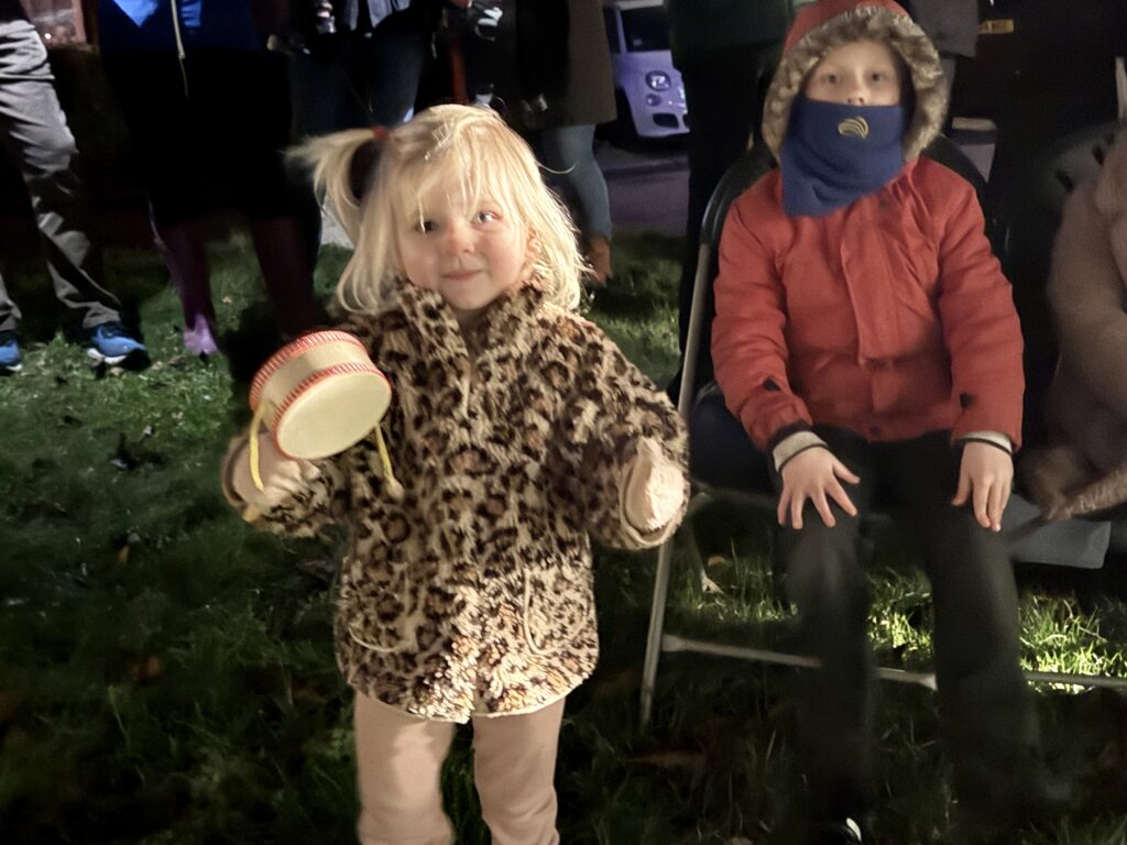 Carols on the Green in London Colney. Photo: John Andrews
