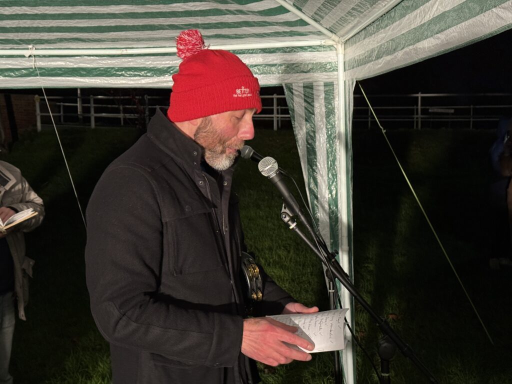 Carols on the Green in London Colney. Photo: John Andrews