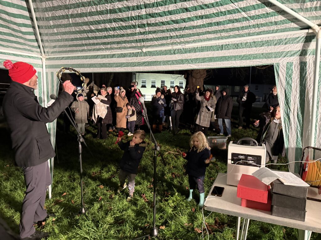 Carols on the Green in London Colney. Photo: John Andrews