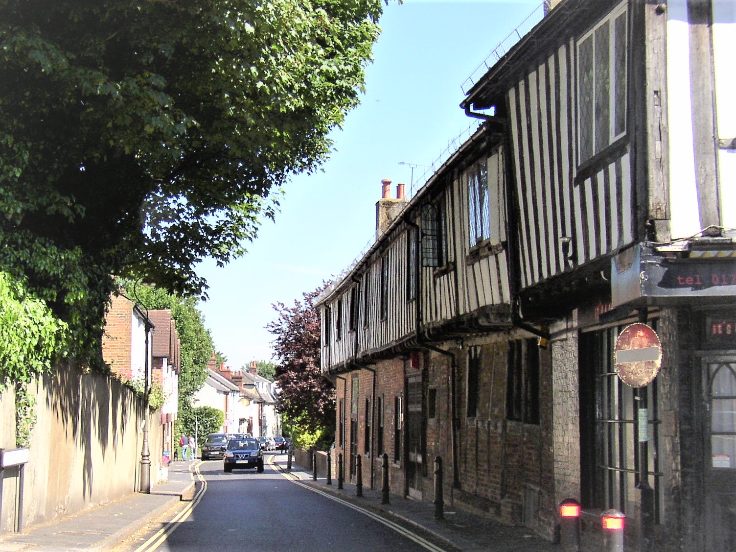 Sopwell Lane. Photo: St Albans Tour Guides.