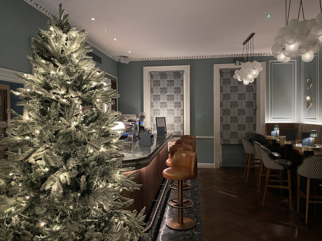 The Octagon Bar at Sopwell House Hotel.