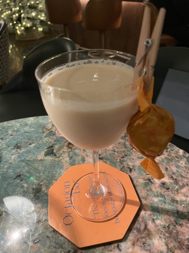 Cocktails at The Octagon Bar at Sopwell House Hotel.