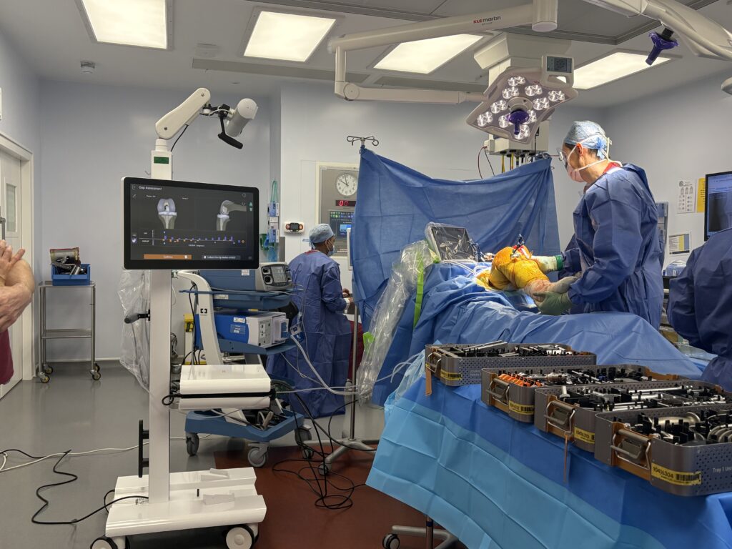 Orthopaedics surgery at St Albans City Hospital.