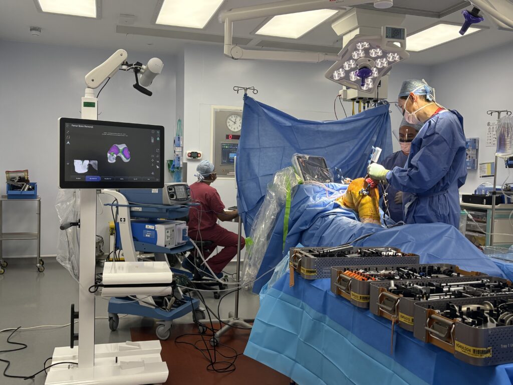 Orthopaedics surgery at St Albans City Hospital.