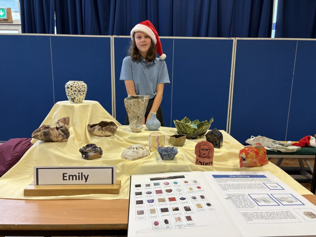 Exhibition by The Pottery Club at Skyswood Primary School.