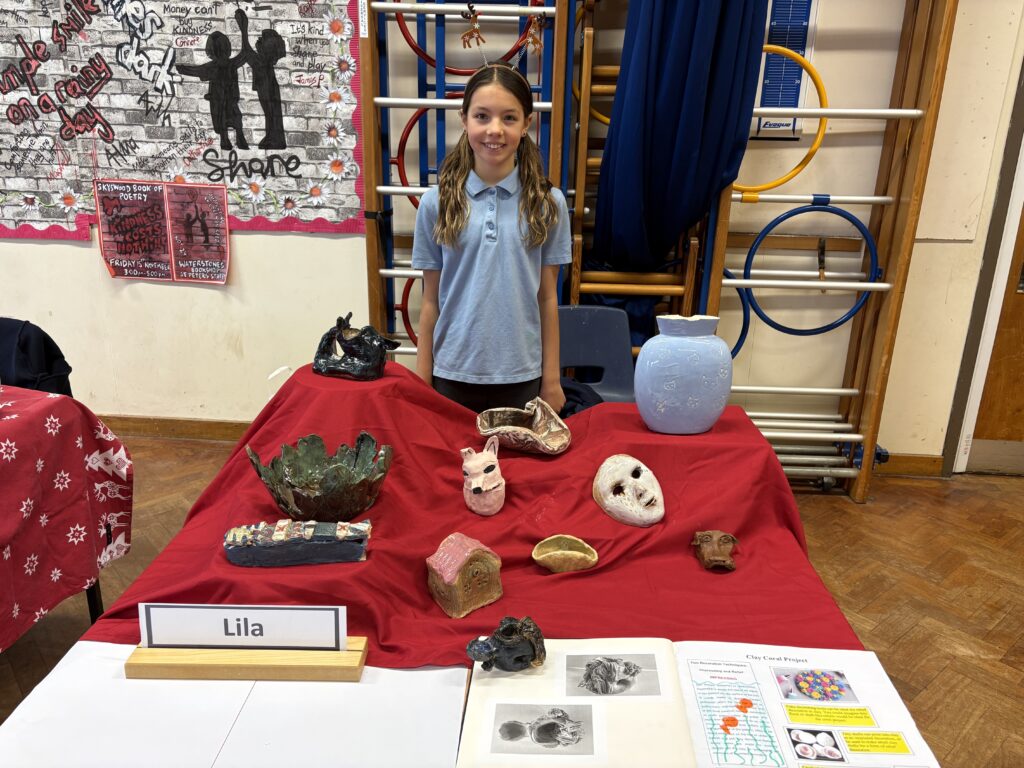 Exhibition by The Pottery Club at Skyswood Primary School.