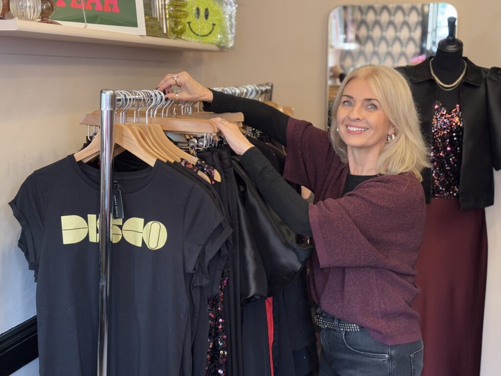Independent lifestyle shop Chloe James Boutique in St Albans welcomes the Small Business Saturday Tour team to showcase their unique stock
