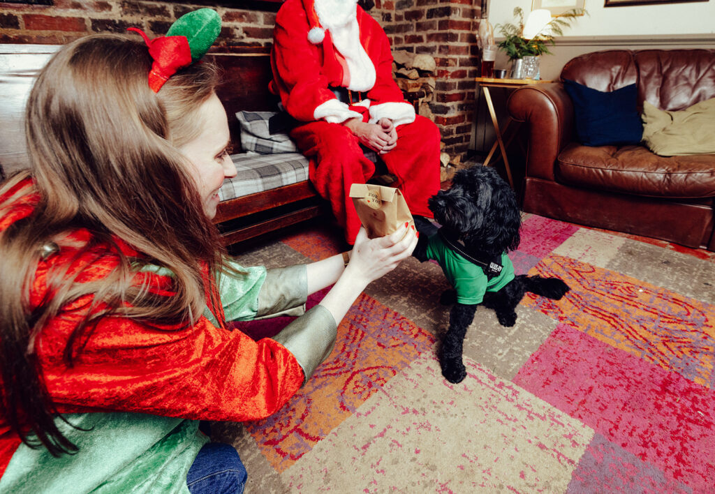 Santa Paws at The Lower Red Lion. Photo: Desneri Photography.