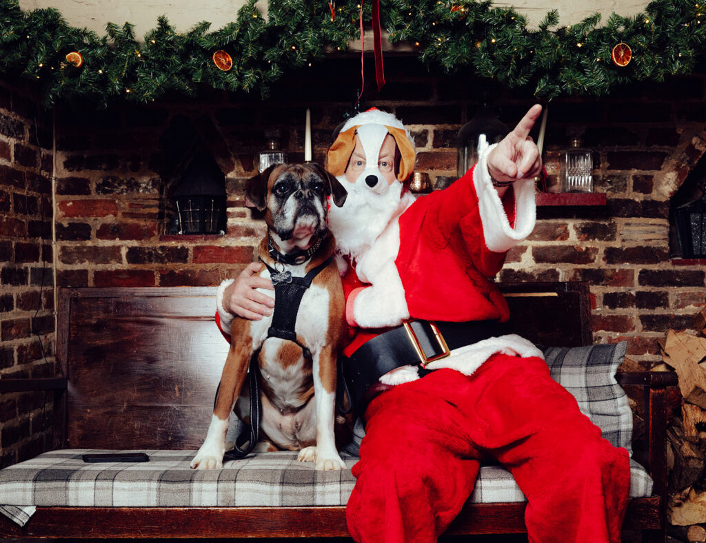 Santa Paws at The Lower Red Lion. Photo: Desneri Photography.