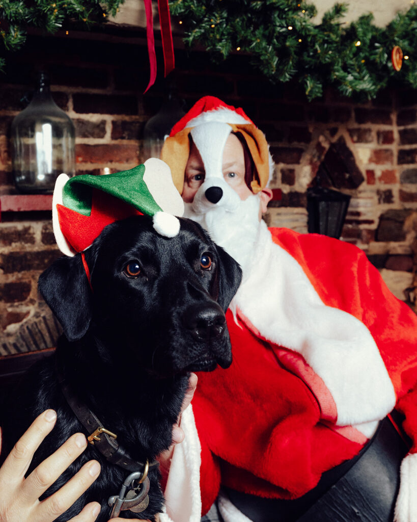Santa Paws at The Lower Red Lion. Photo: Desneri Photography.