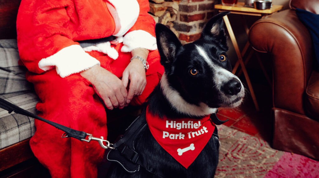Santa Paws at The Lower Red Lion. Photo: Desneri Photography.