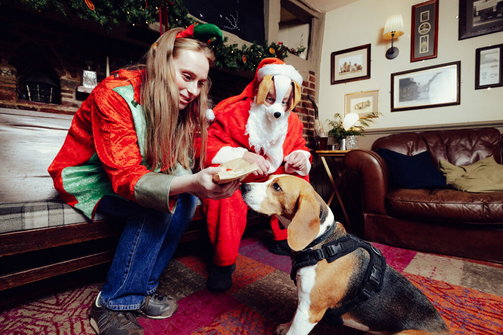 Santa Paws at The Lower Red Lion. Photo: Desneri Photography.