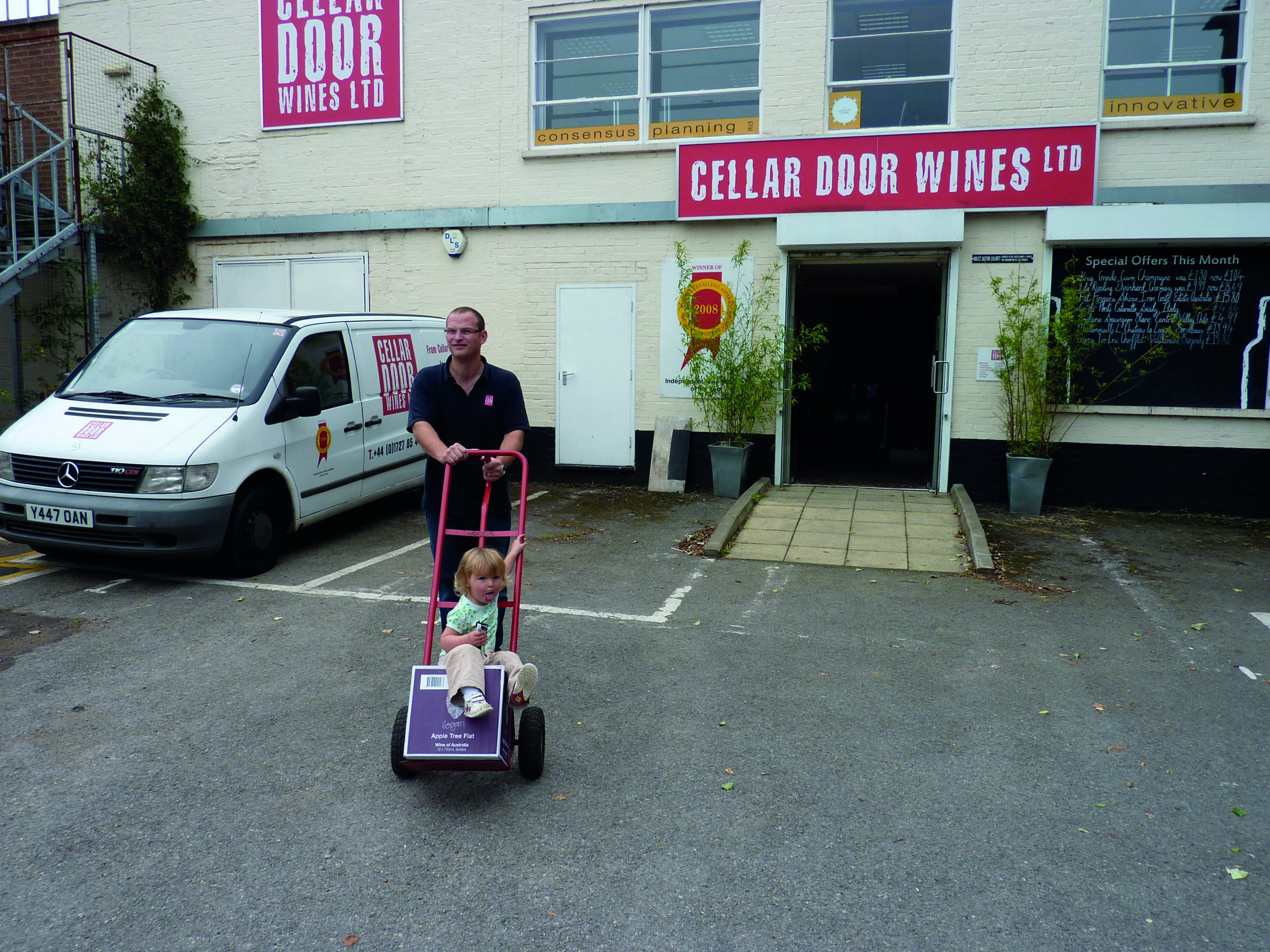 Miles Lilliott at Cellar Door Wines.