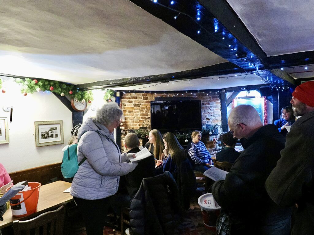 Carols on the Green in London Colney. Photo: John Andrews