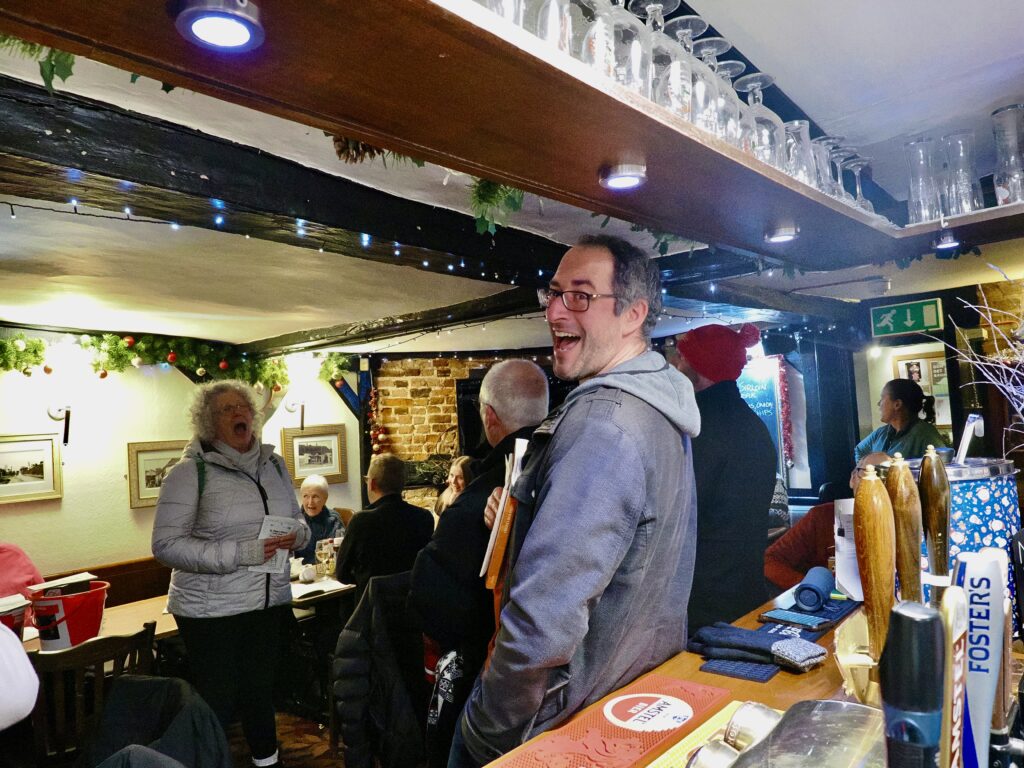 Carols on the Green in London Colney. Photo: John Andrews