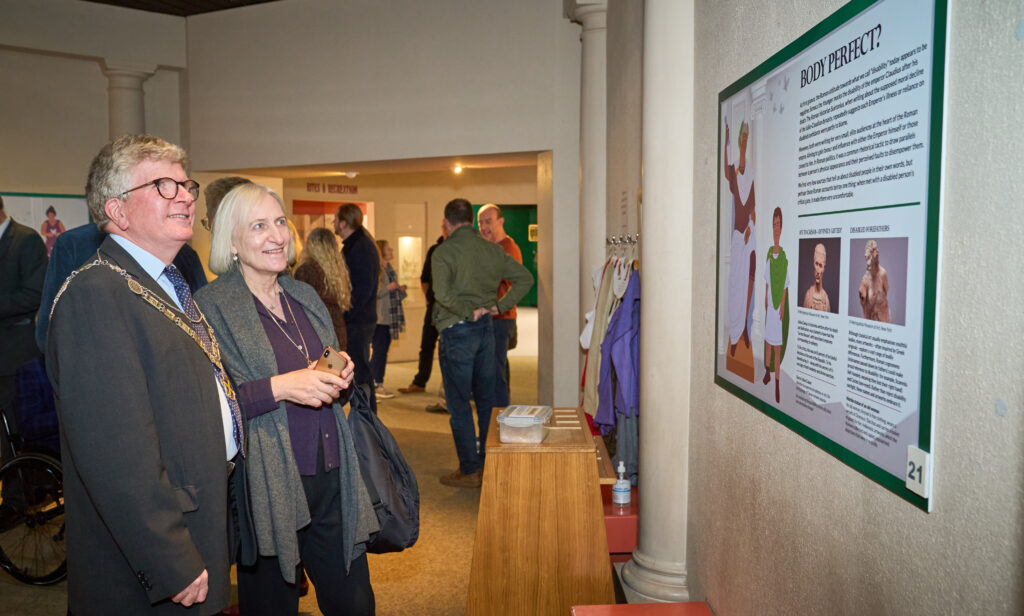 The Mapping An Uneven Path exhibition at St Albans.