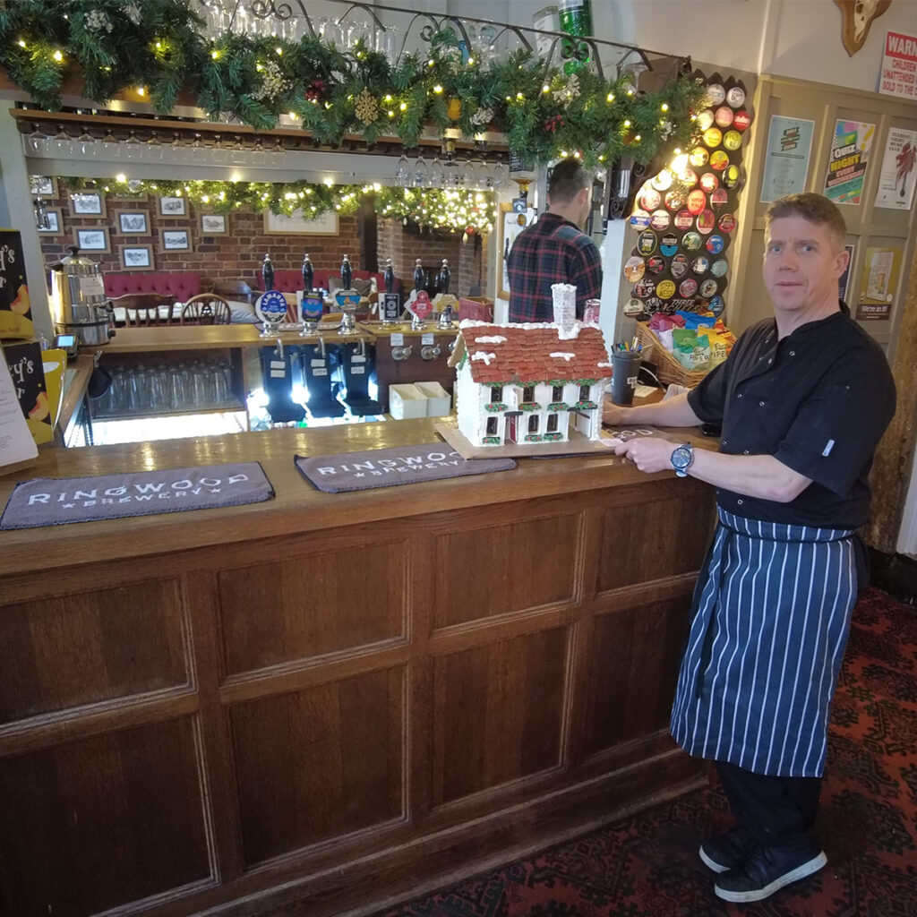 The gingerbread Lower Red Lion