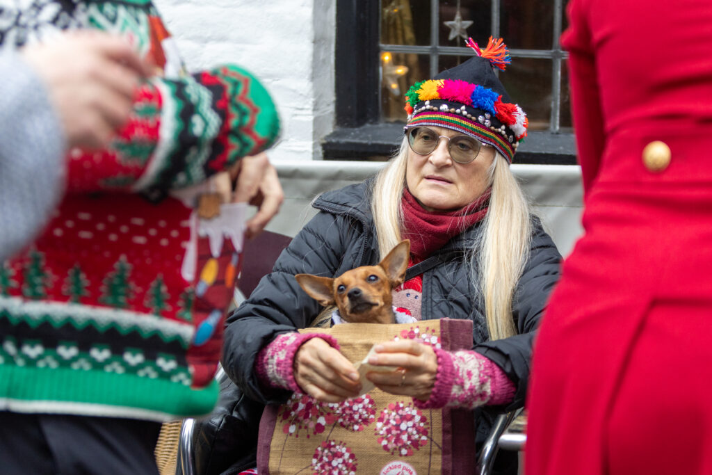 St Albans Mummers performing on Boxing Day. Photo: Toby Shepheard