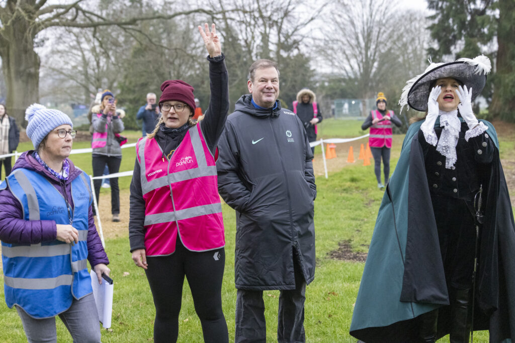 The launch of Oaklands College parkrun. Photo: Tony Barr