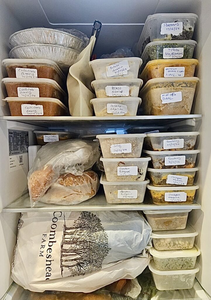 Declutter your fridge after Christmas...