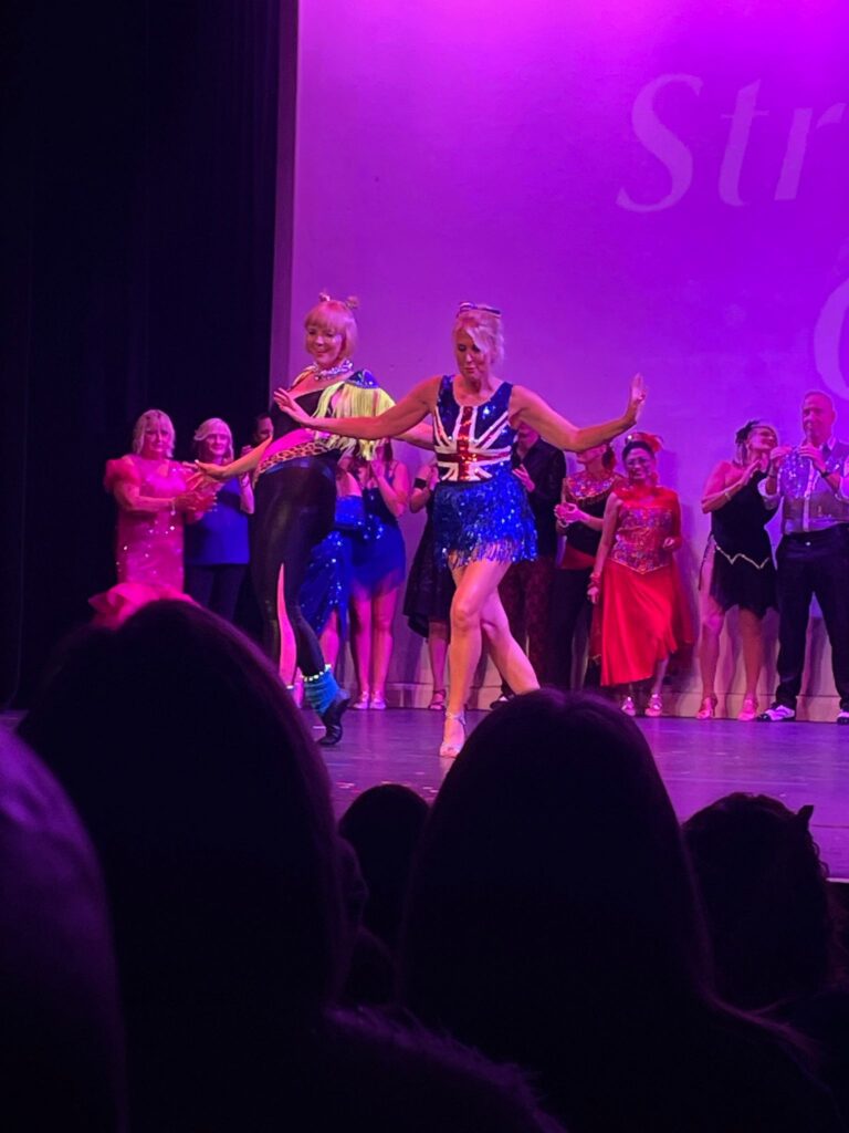 Emma Kosh was joint winner of Strictly Come Hospice.
