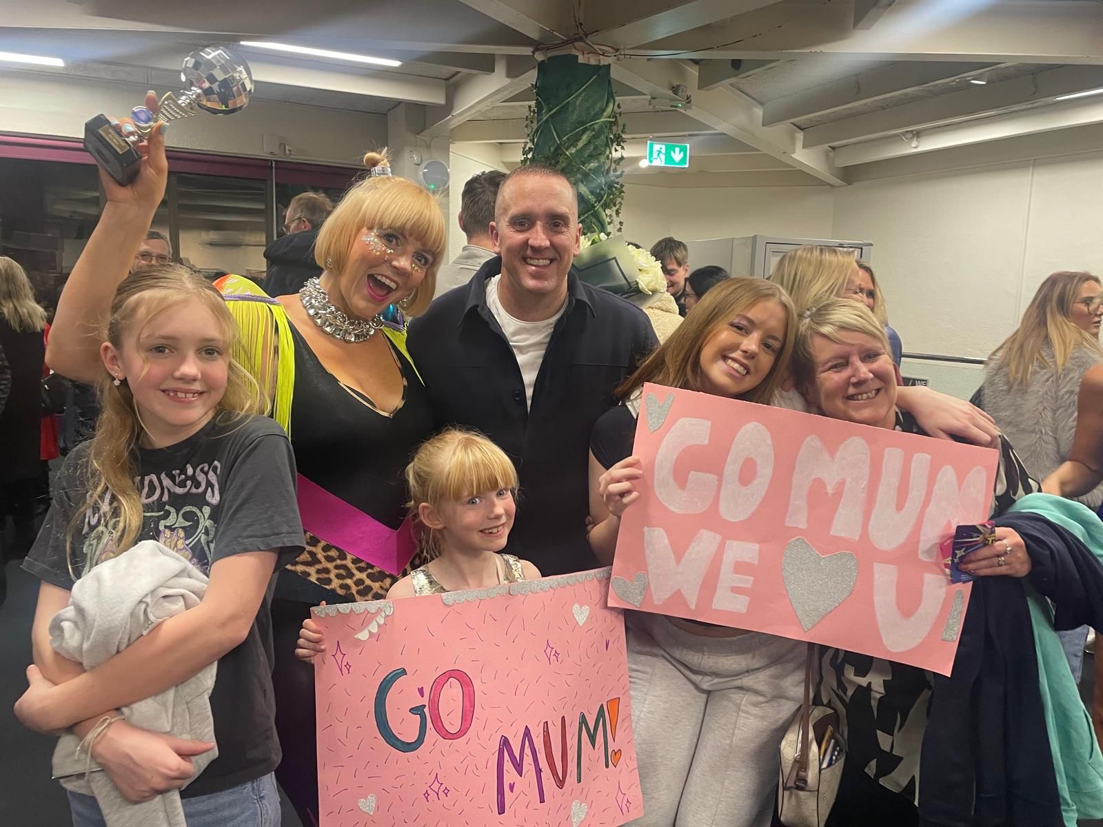 Emma Kosh was joint winner of Strictly Come Hospice.