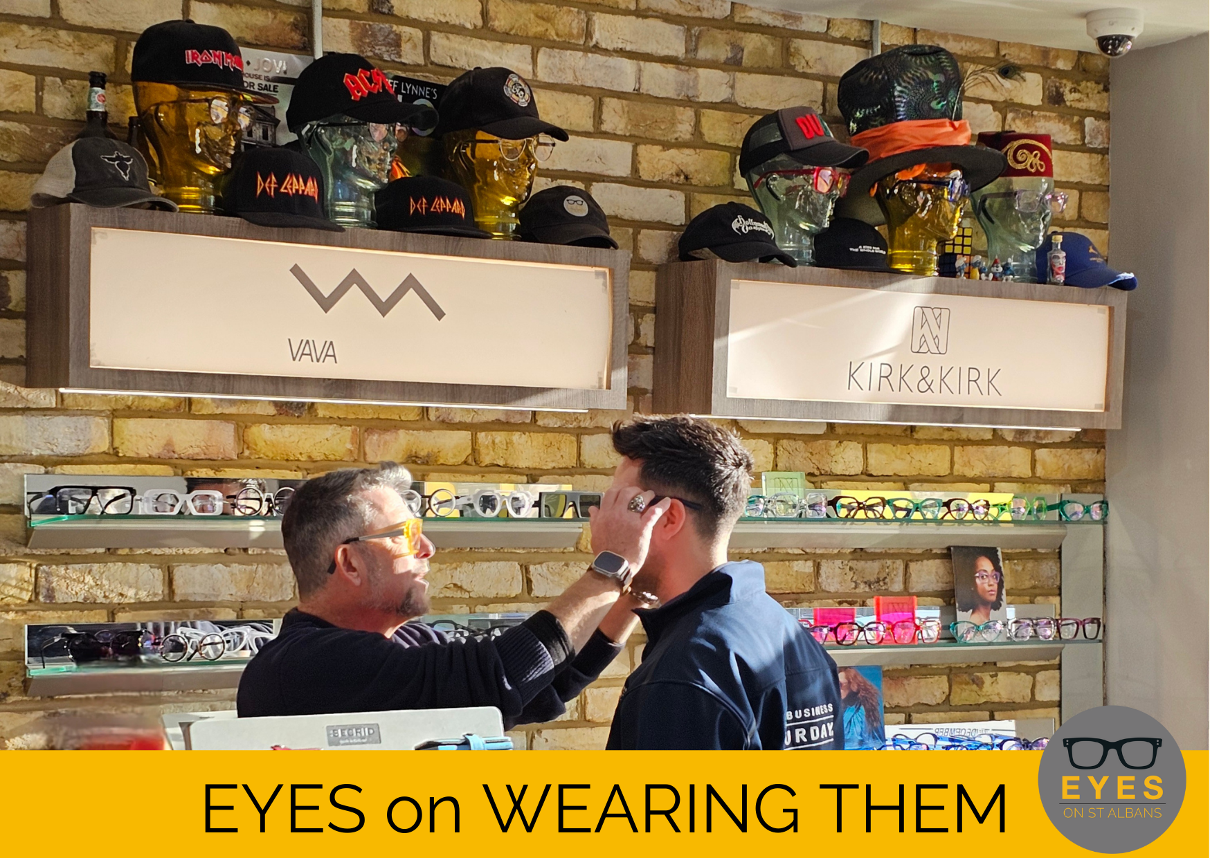 Eyes on wearing them...