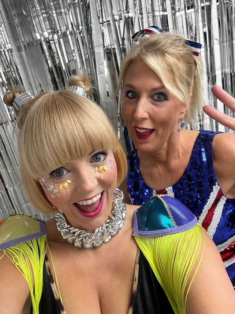 Emma Kosh was joint winner of Strictly Come Hospice.