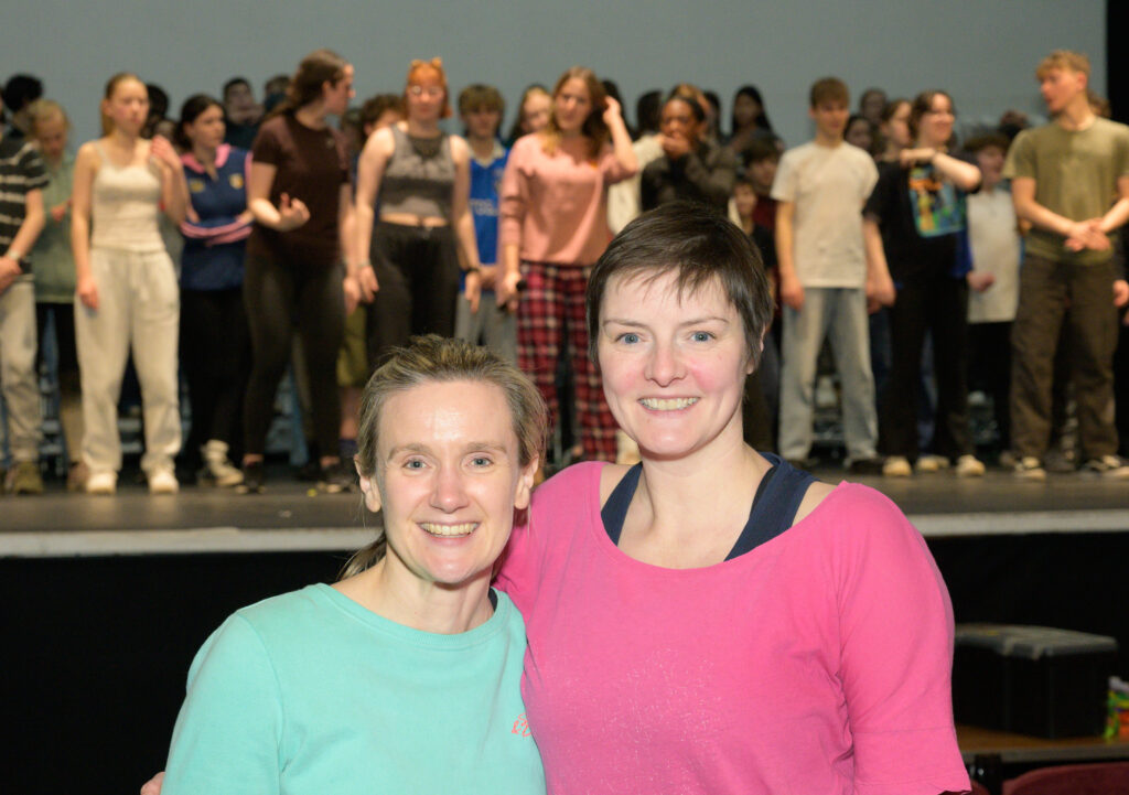 Producer Hermione Drew and choreographer Claire Keates.
