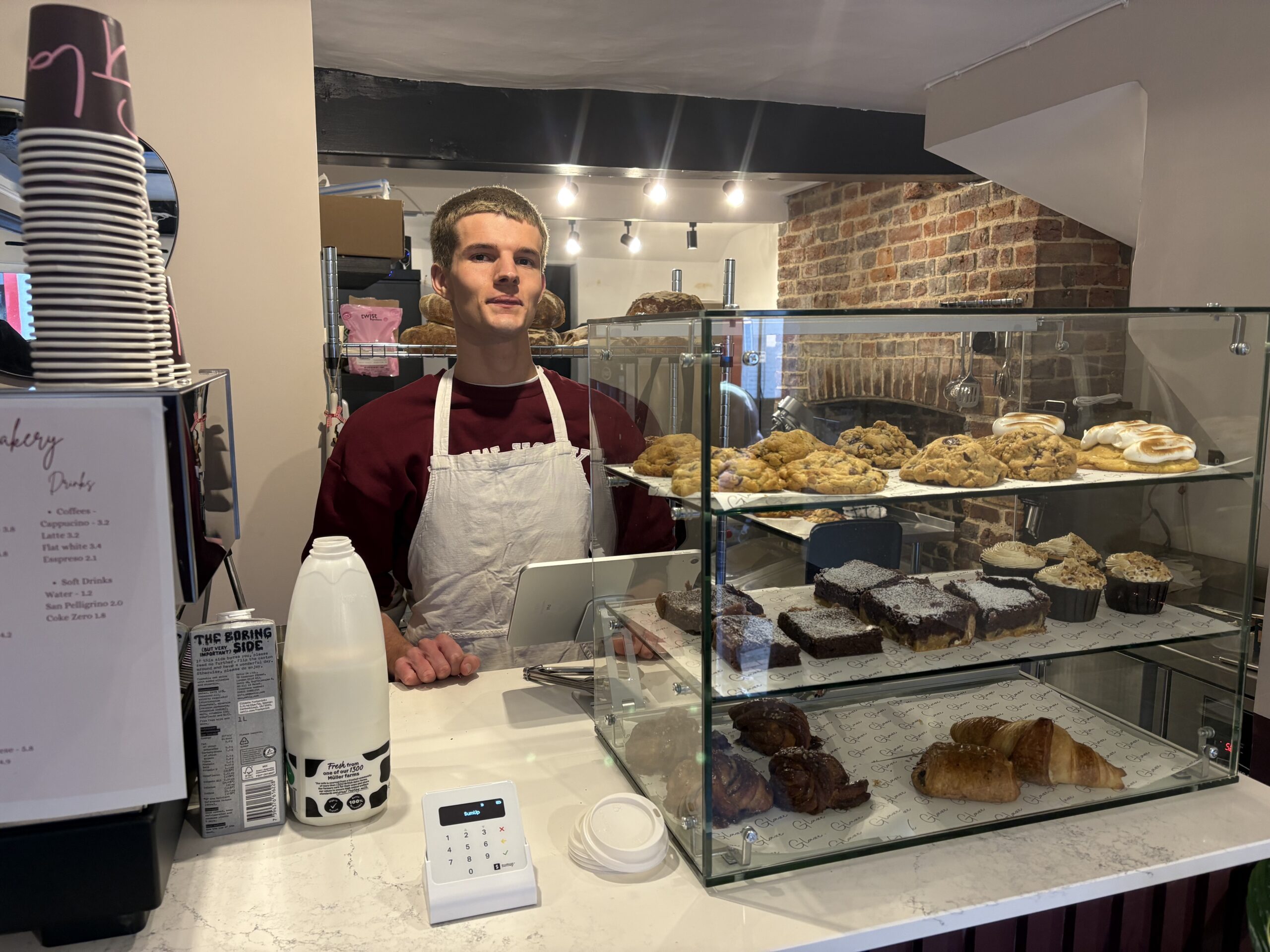 Glaze owner and founder Olivery Broxton.