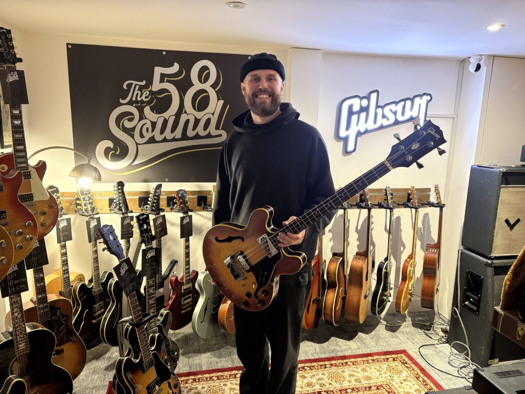 Ryan Hyslop of Trash Boat in The 58 Sound.