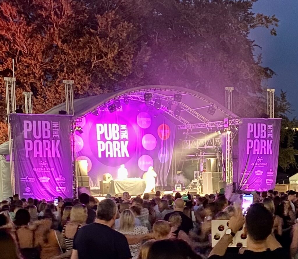 Pub in the Park 2023. Credit: St Albans BID