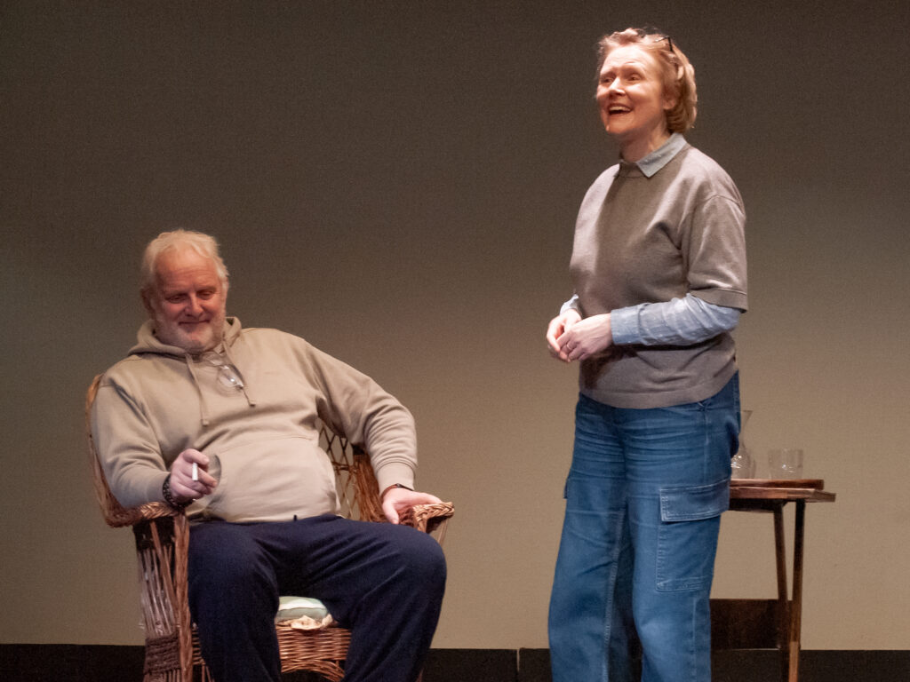 Rehearsals for All My Sons from the Company of Ten at the Abbey Theatre.