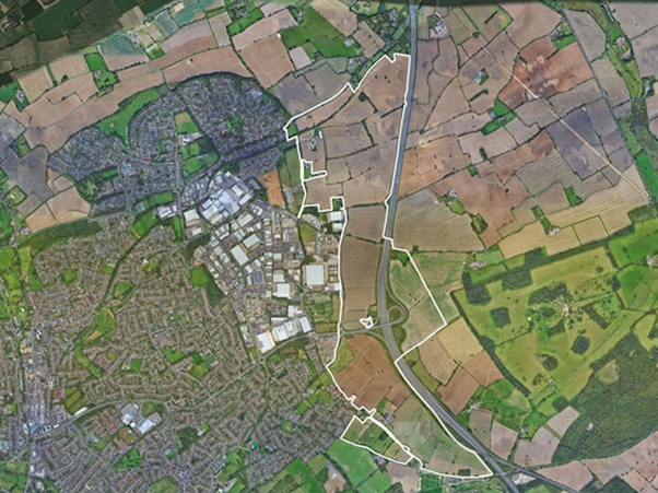 The boundaries of East Hemel