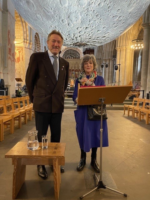 The schools Holocaust event at St Albans Cathedral hosted by the Lord-Lieutenant.