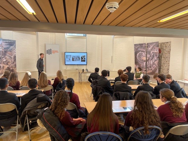 The schools Holocaust event at St Albans Cathedral hosted by the Lord-Lieutenant.