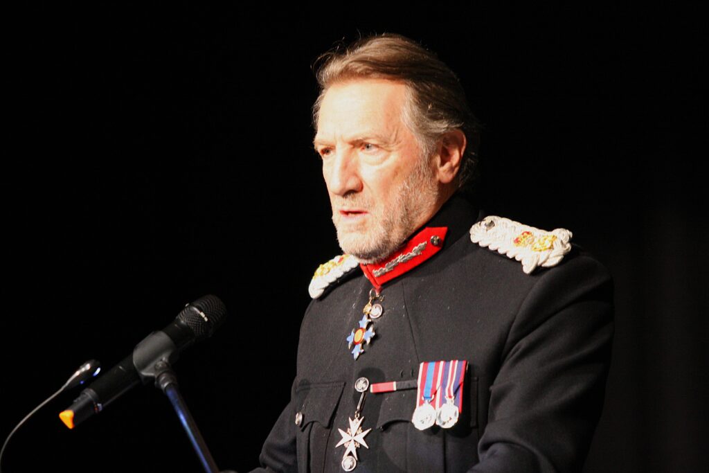The schools Holocaust event at St Albans Cathedral hosted by the Lord-Lieutenant.