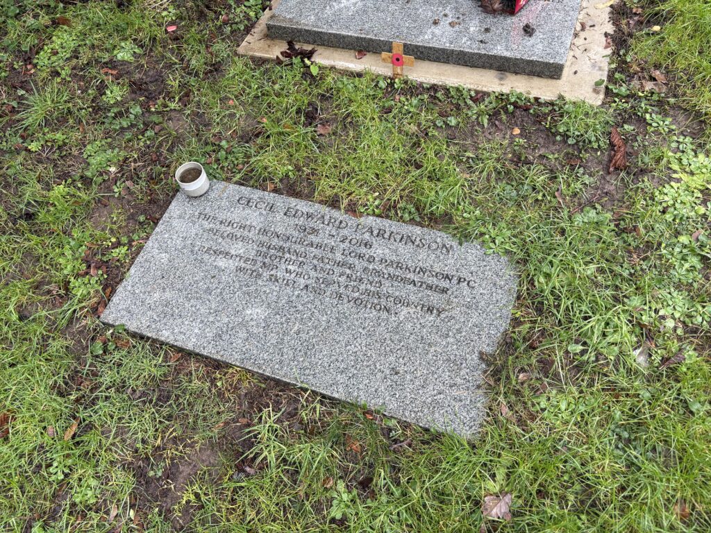 Cecil Parkinson's memorial