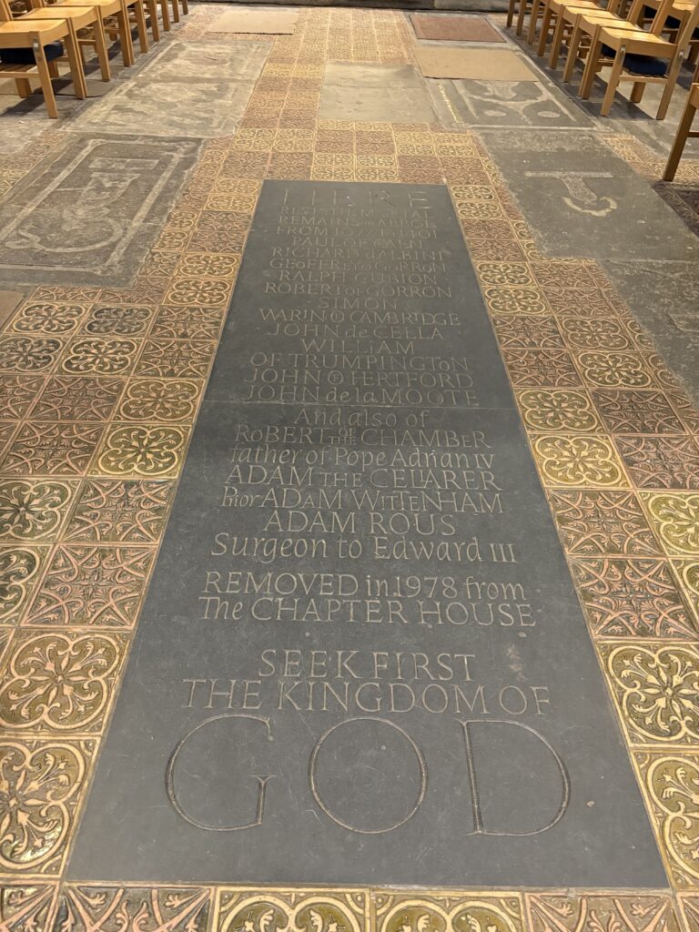 The Abbots' Stone.
