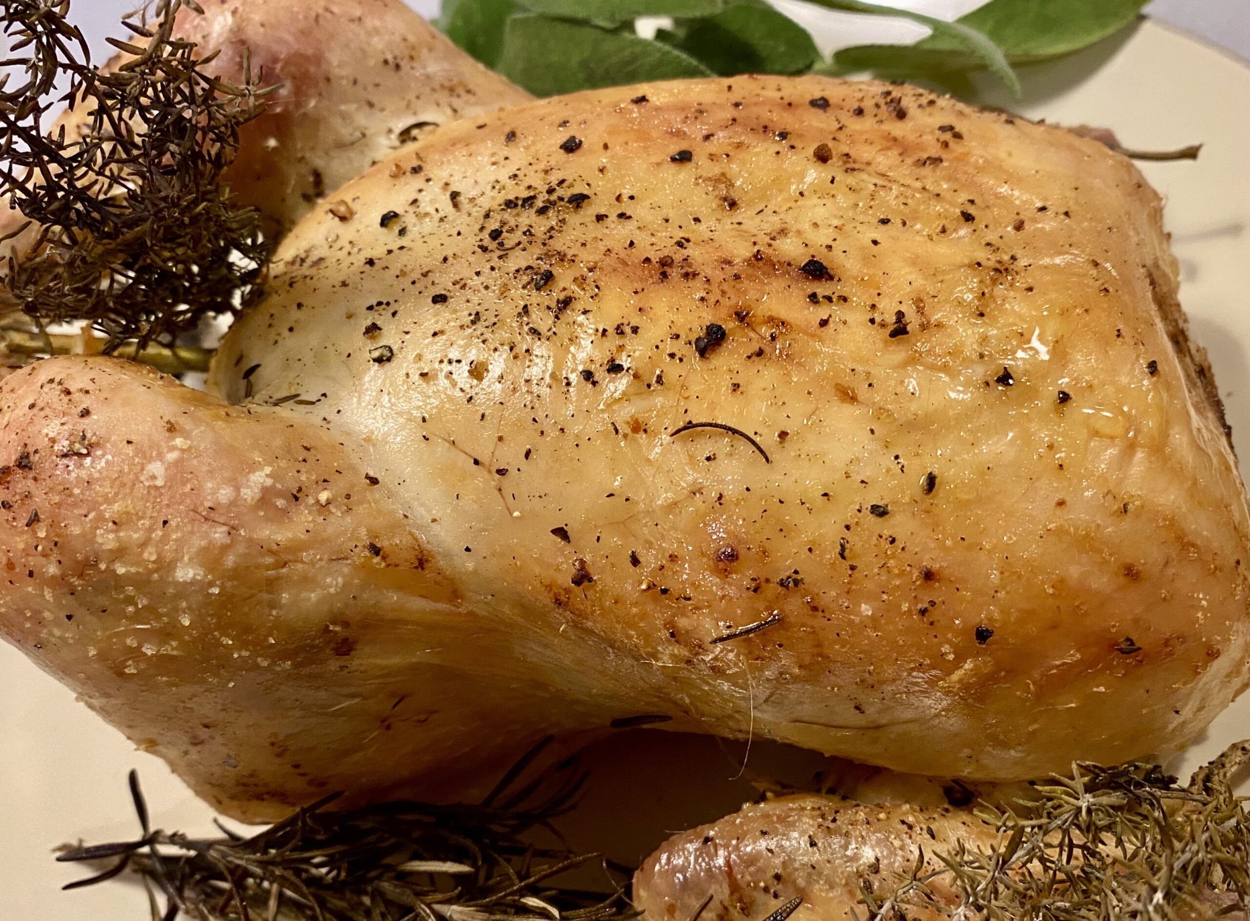 Roast chicken