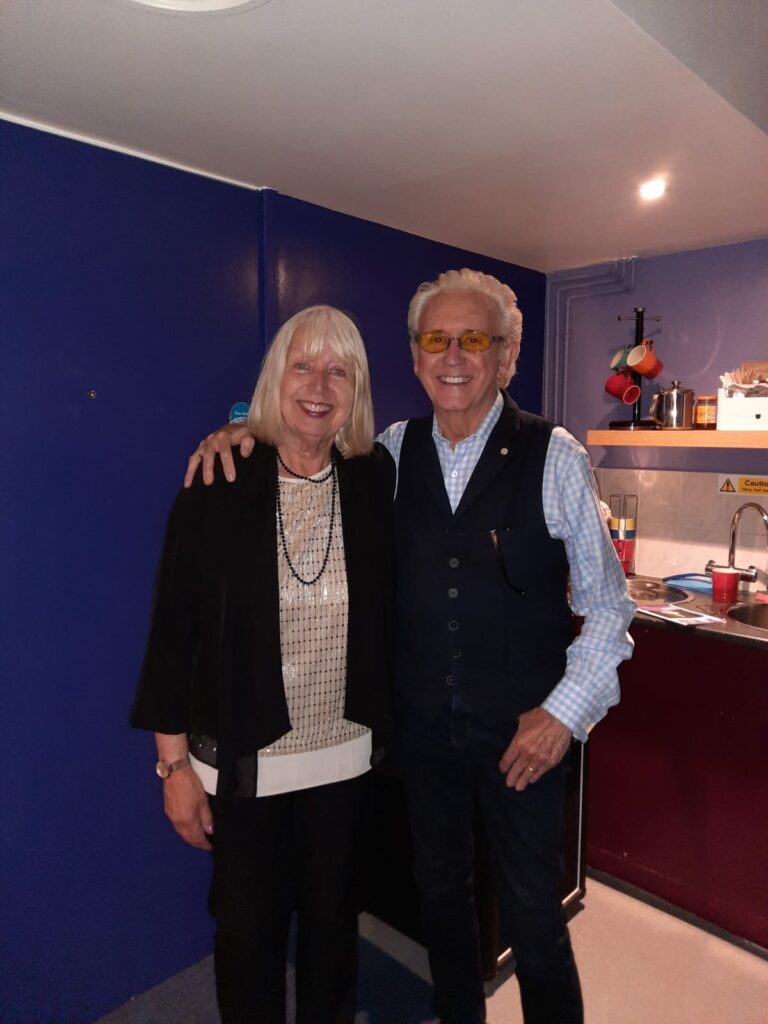 Carolyne reunited with Tony Christie
