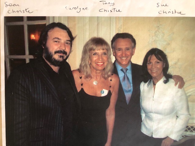 Sean Christie, Carolyne, Tony and Sue Christie.