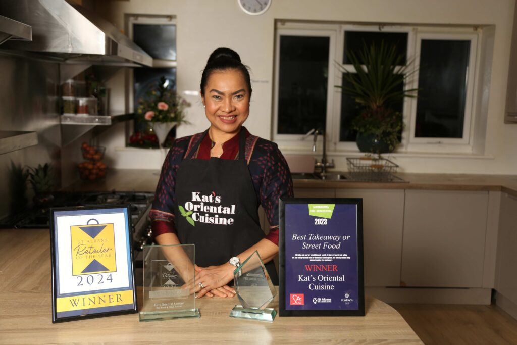 Kat Harrington of Kat's Cuisine.