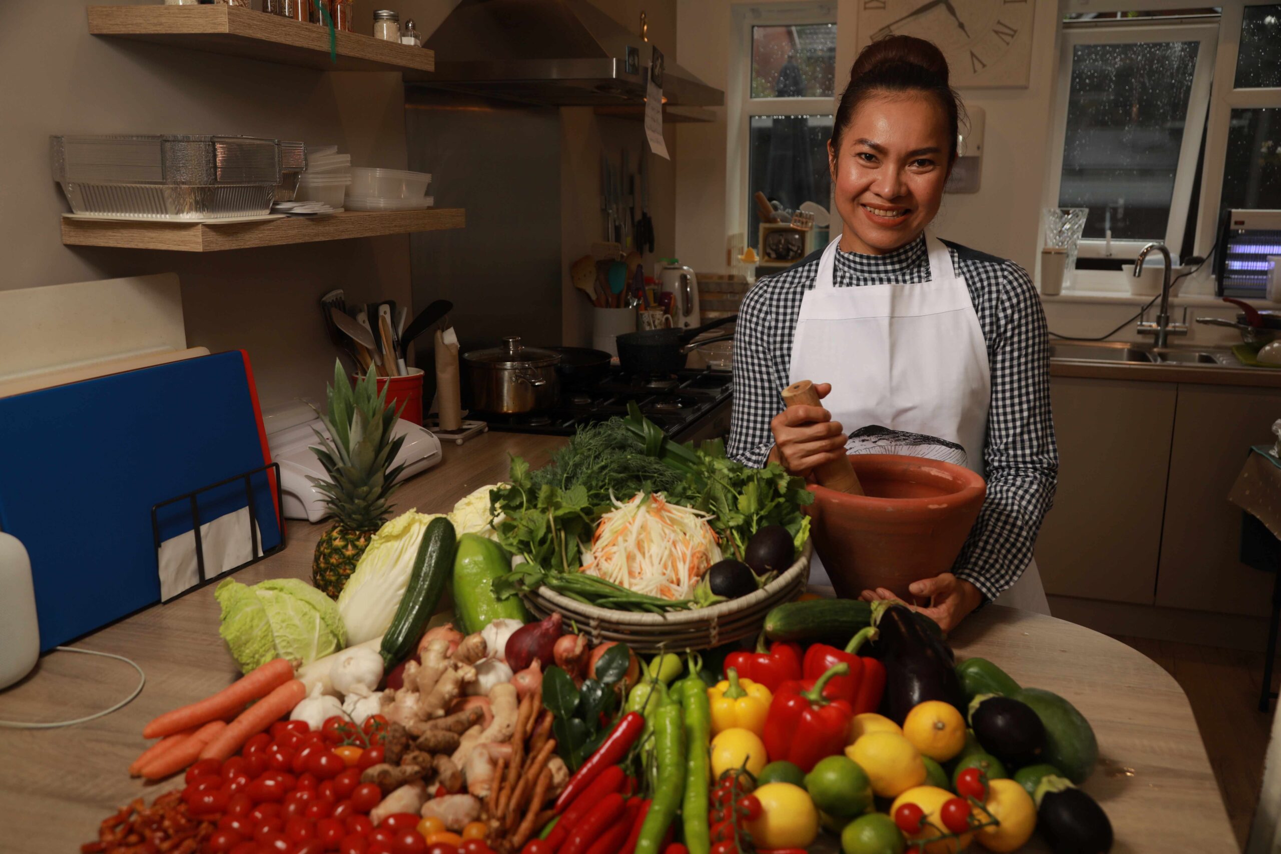 Kat Harrington of Kat's Cuisine.
