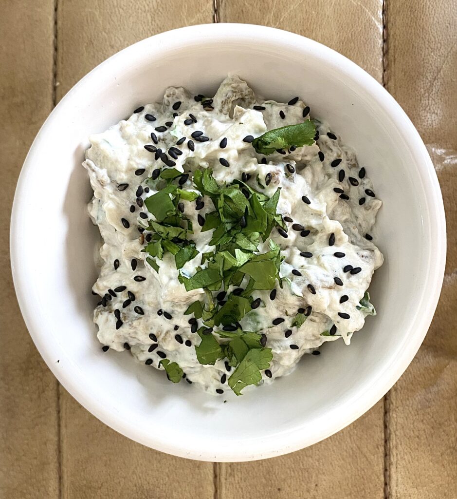 Aubergine dip
